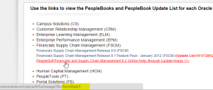 PeopleBooks Product Code Reference Finder